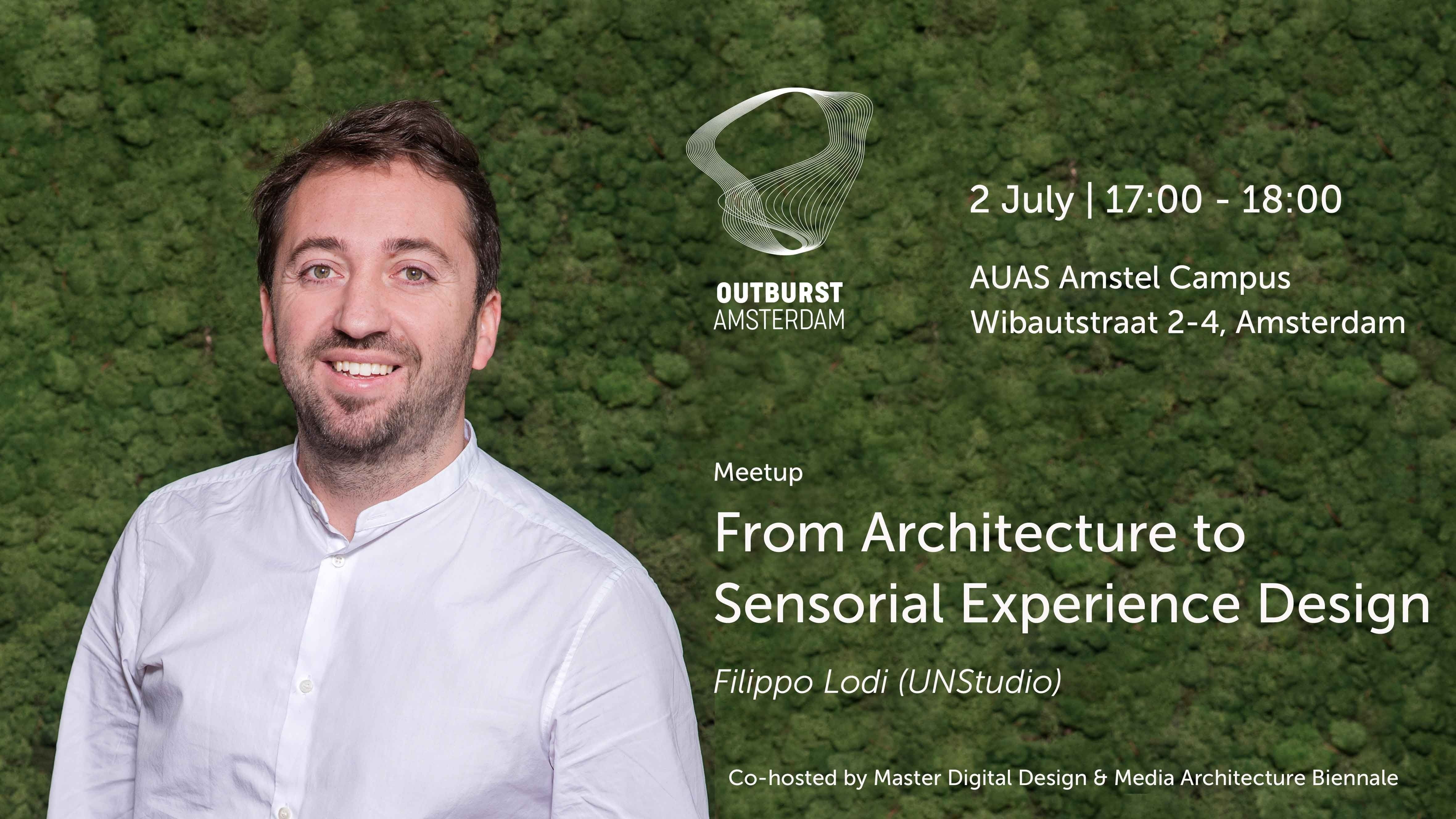 MAB & MDD Meetup with Filippo Lodi (UNStudio) | From Architecture to Sensorial Experience Design