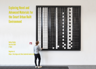 ONLINE STUDIO | Exploring Novel and Advanced Materials for the Smart Urban Built Environment
